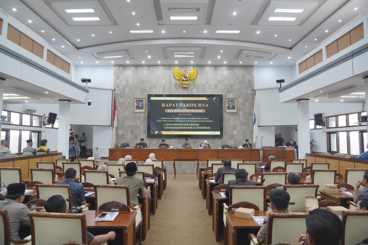 Bupati Garut Prioritaskan Pemerataan Layanan Dasar dan Produktivitas dalam Rancangan Anggaran APBD 2027